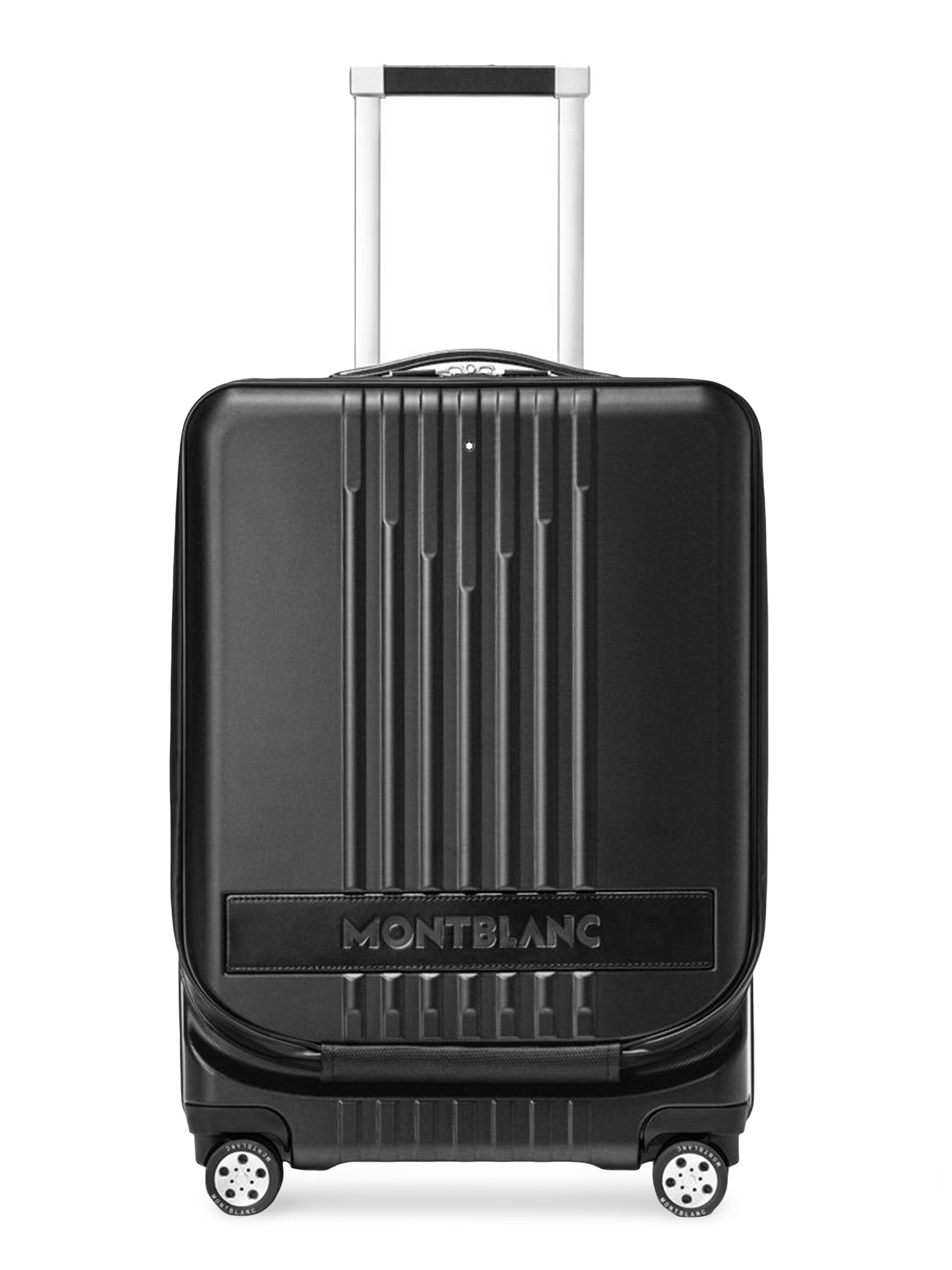 Montblanc Men's #My4810 Trolley Cabin Pocket Suitcase - Black