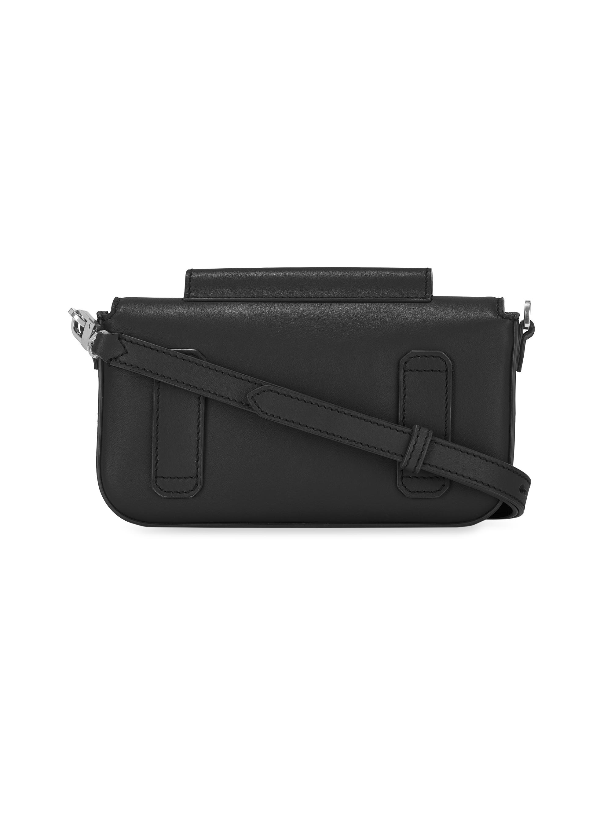 未使用級✨ MONTBLANC メッセンジャーバッグ マイスターシュティック Meisterstück mini messenger - Leather - Sfumato Smoky Blue