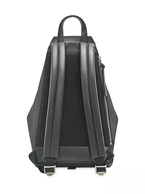 Loewe Men's 'Convertible' Leather Backpack - Black - Backpacks