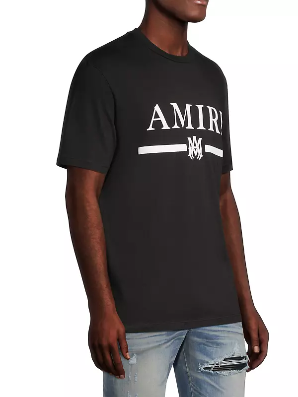 Shop Amiri Ma Bar Logo T-Shirt