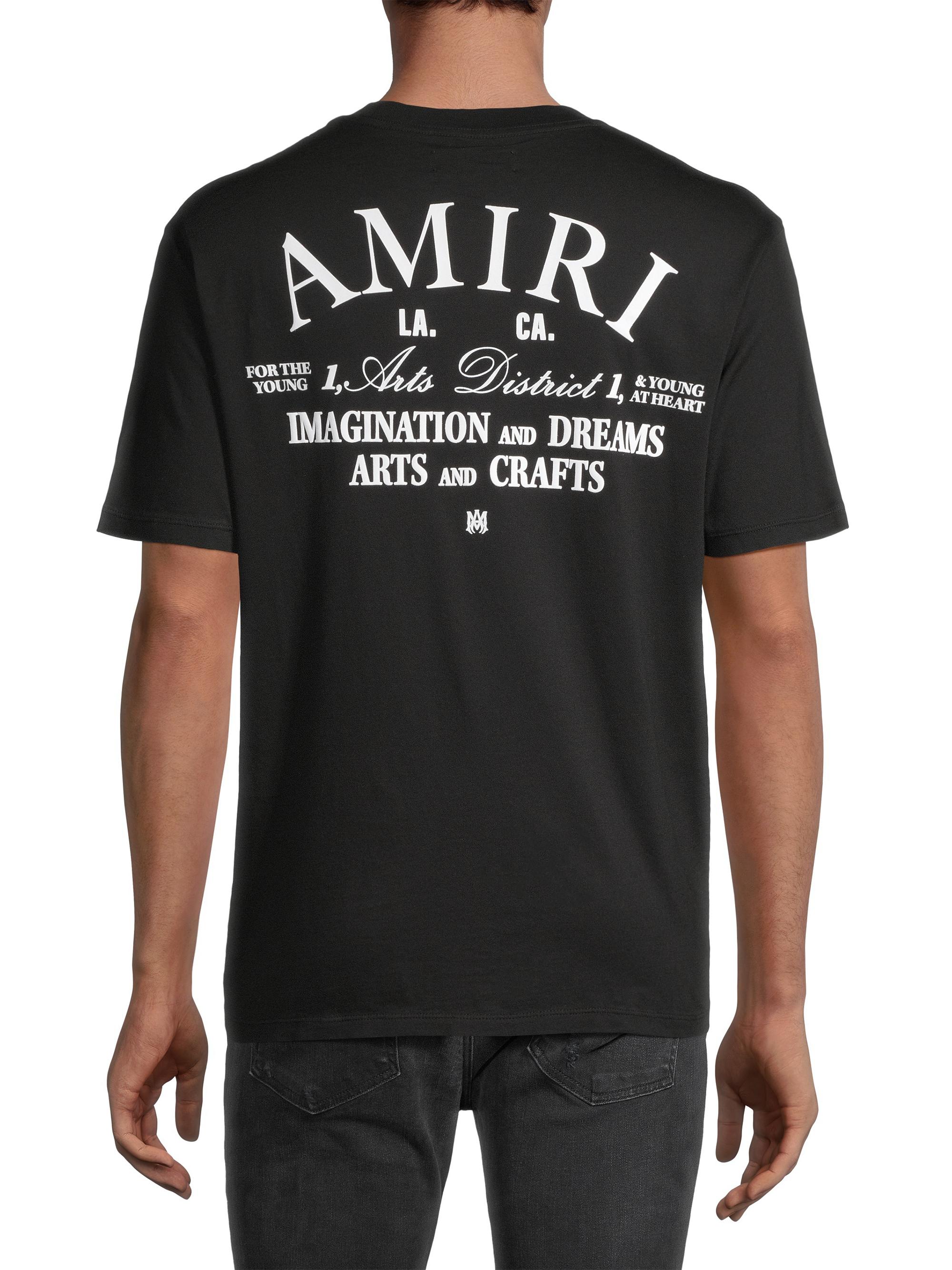 Amiri Arts District Logo T-Shirt | Saks Fifth Avenue