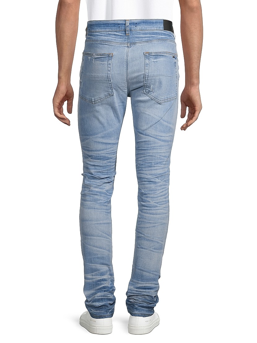 Shop Amiri Crystal Thrasher Distressed Jeans | Saks Fifth Avenue Shop Amiri Crystal Thrasher Distressed Jeans | Saks Fifth Avenue