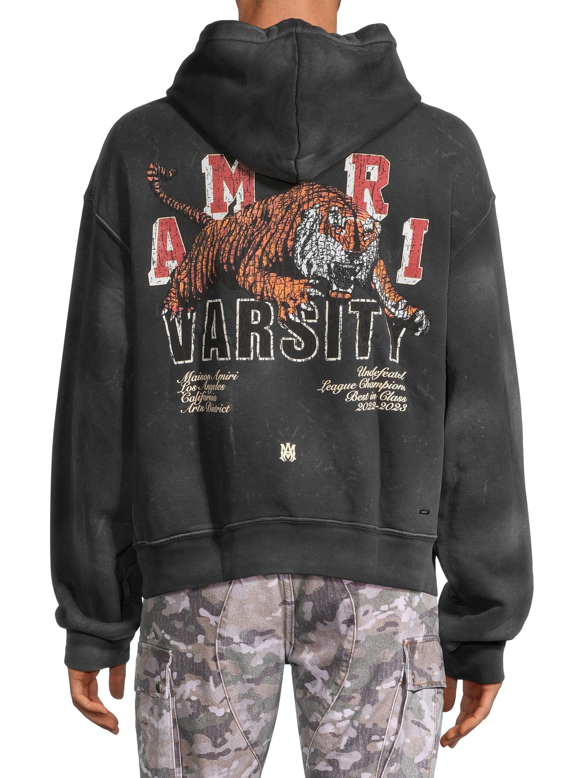 Amiri Tiger Varsity Logo Hoodie | Saks Fifth Avenue