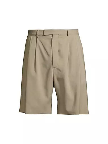 Double Pleated Shorts