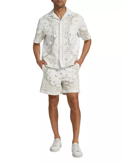 Monogram Bandana Shorts - Men - Ready-to-Wear