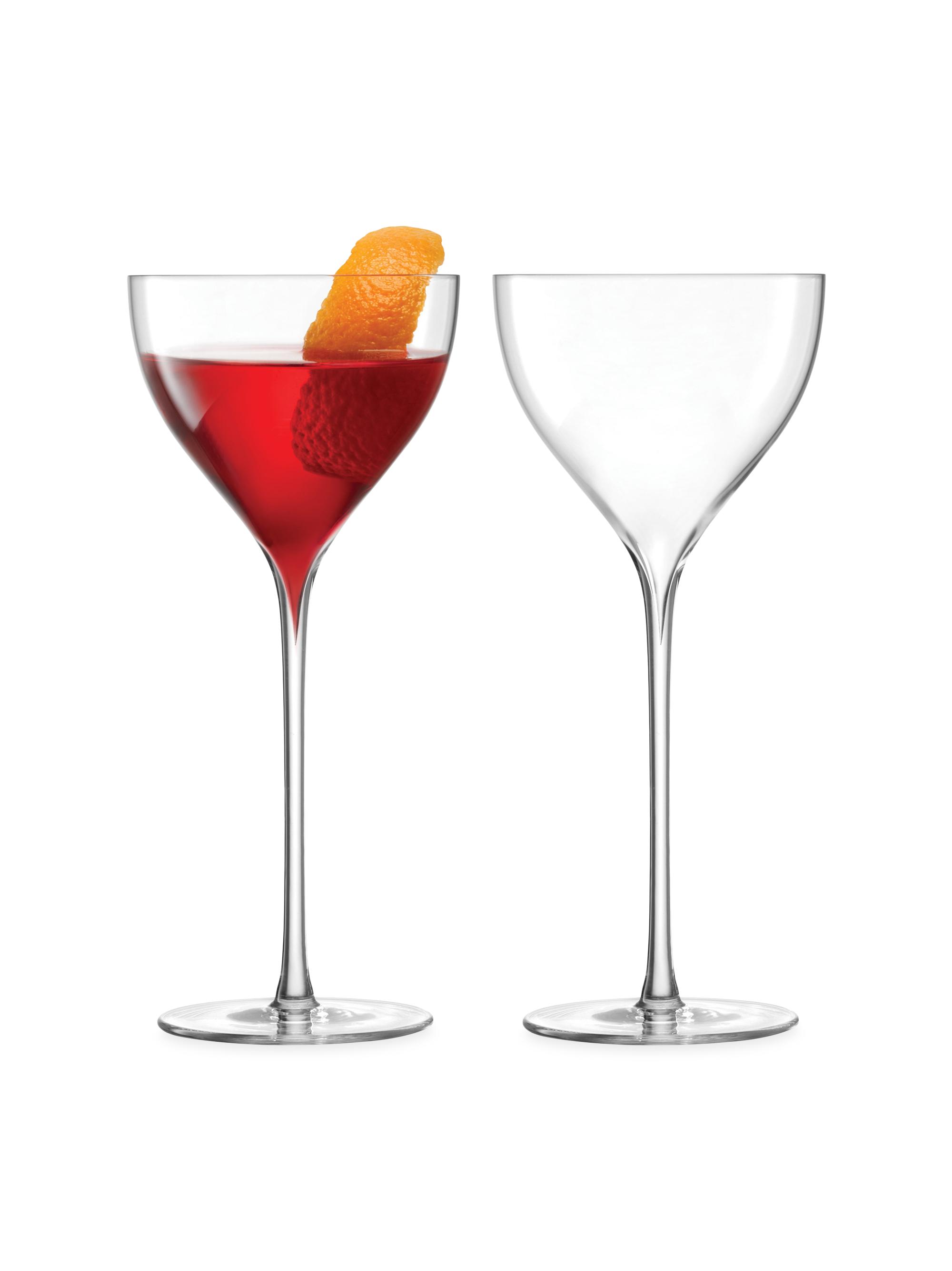 LSA Savoy 2-Piece Nick & Nora Glasses Set | Saks Fifth Avenue