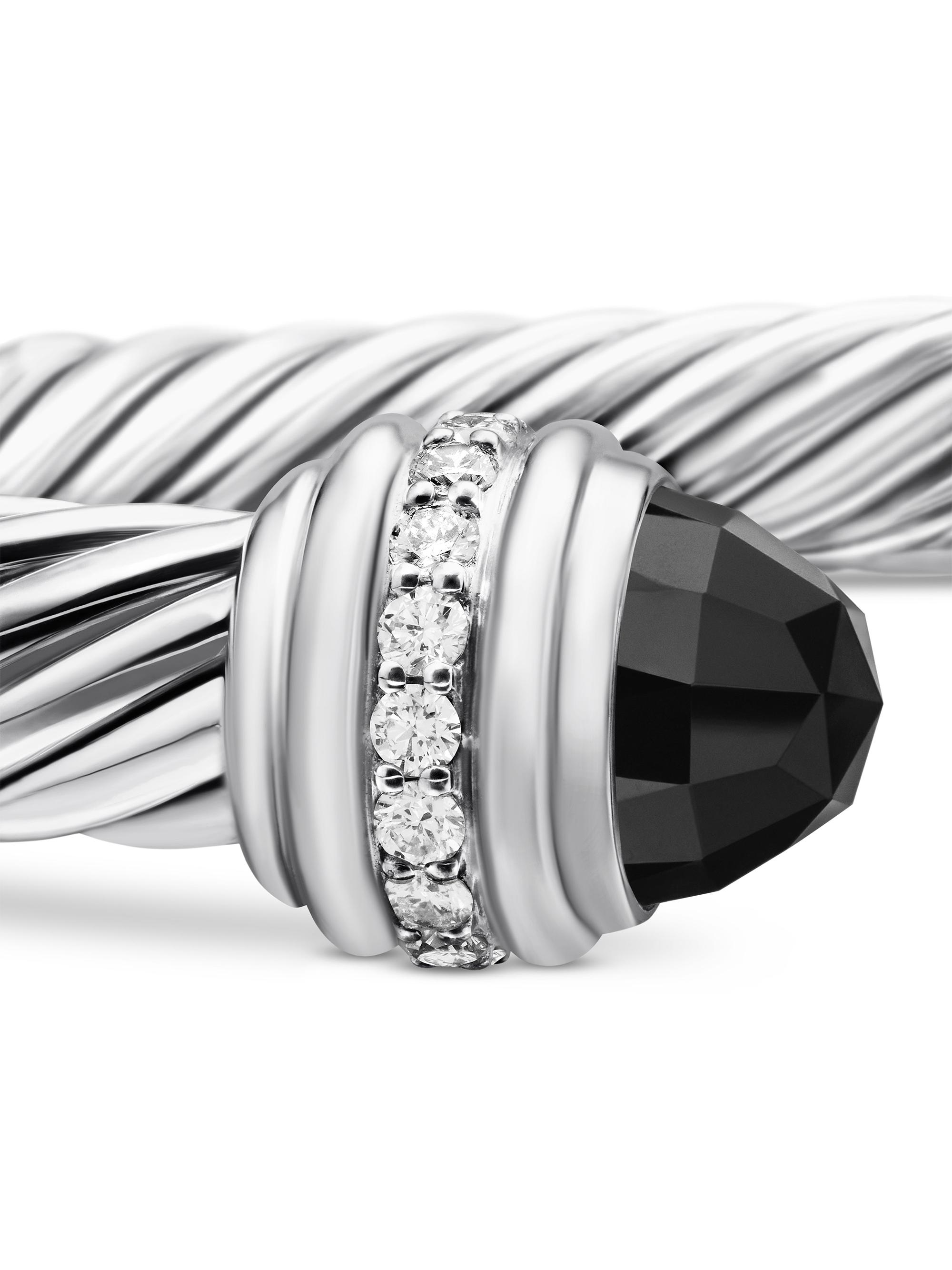 David Yurman Classic Cable Bracelet in Sterling Silver | Saks