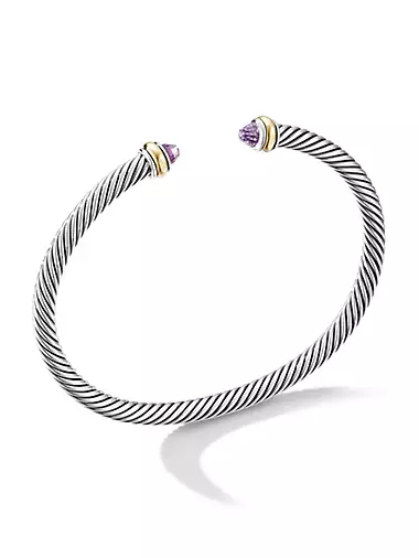 Cable Classics Color Bracelet with 18K Yellow Gold