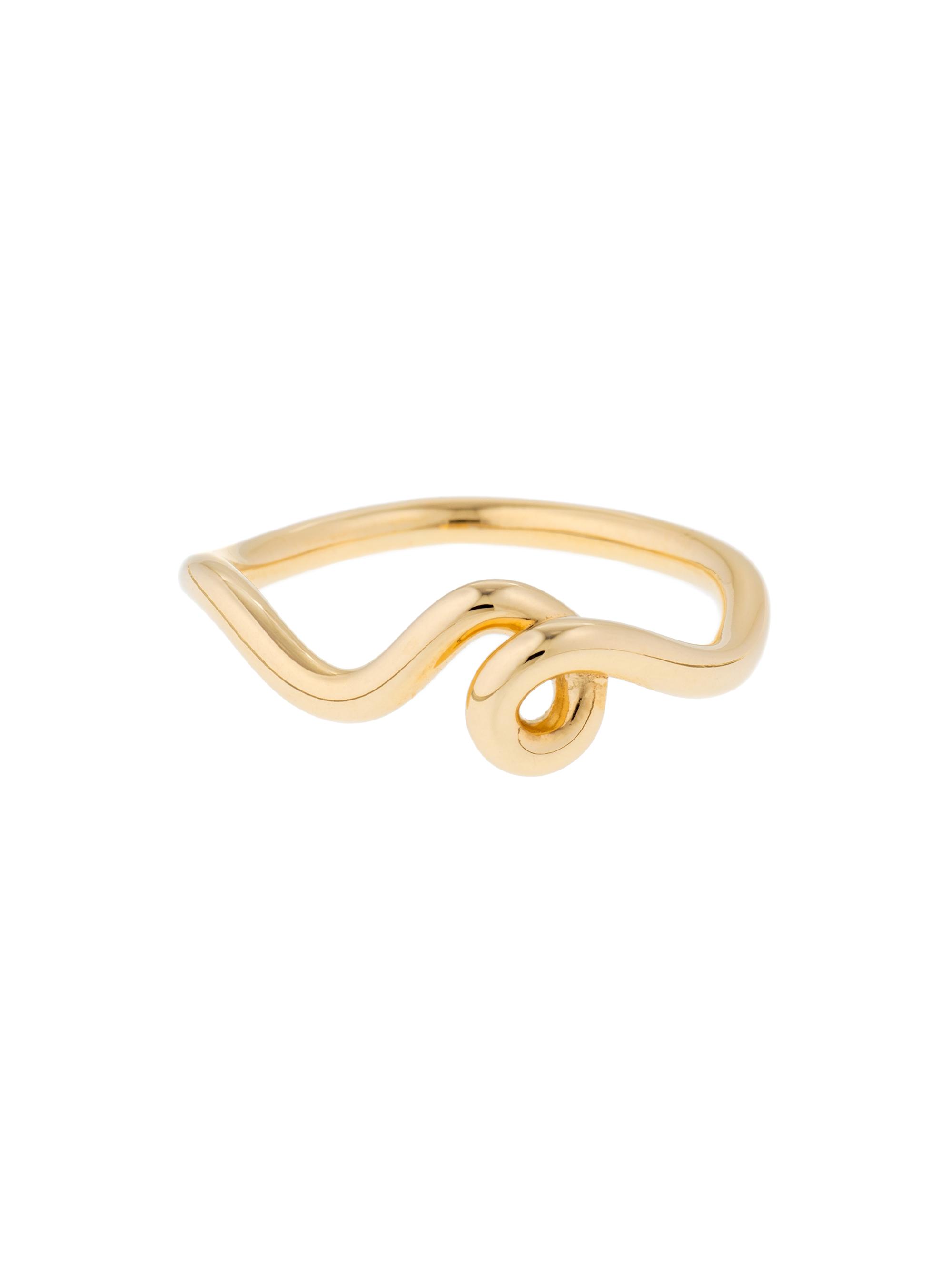 Bea Bongiasca Women's You're So Gold 9K Twist Ring - Yellow Gold