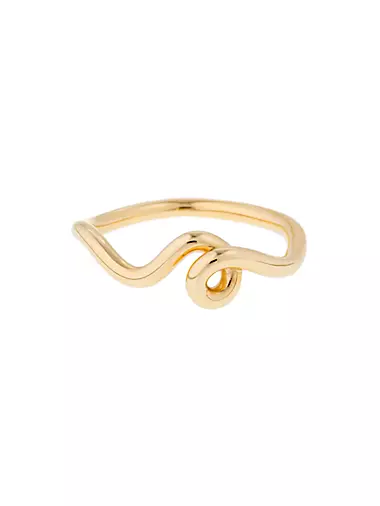 You're So Gold 9K Twist Ring