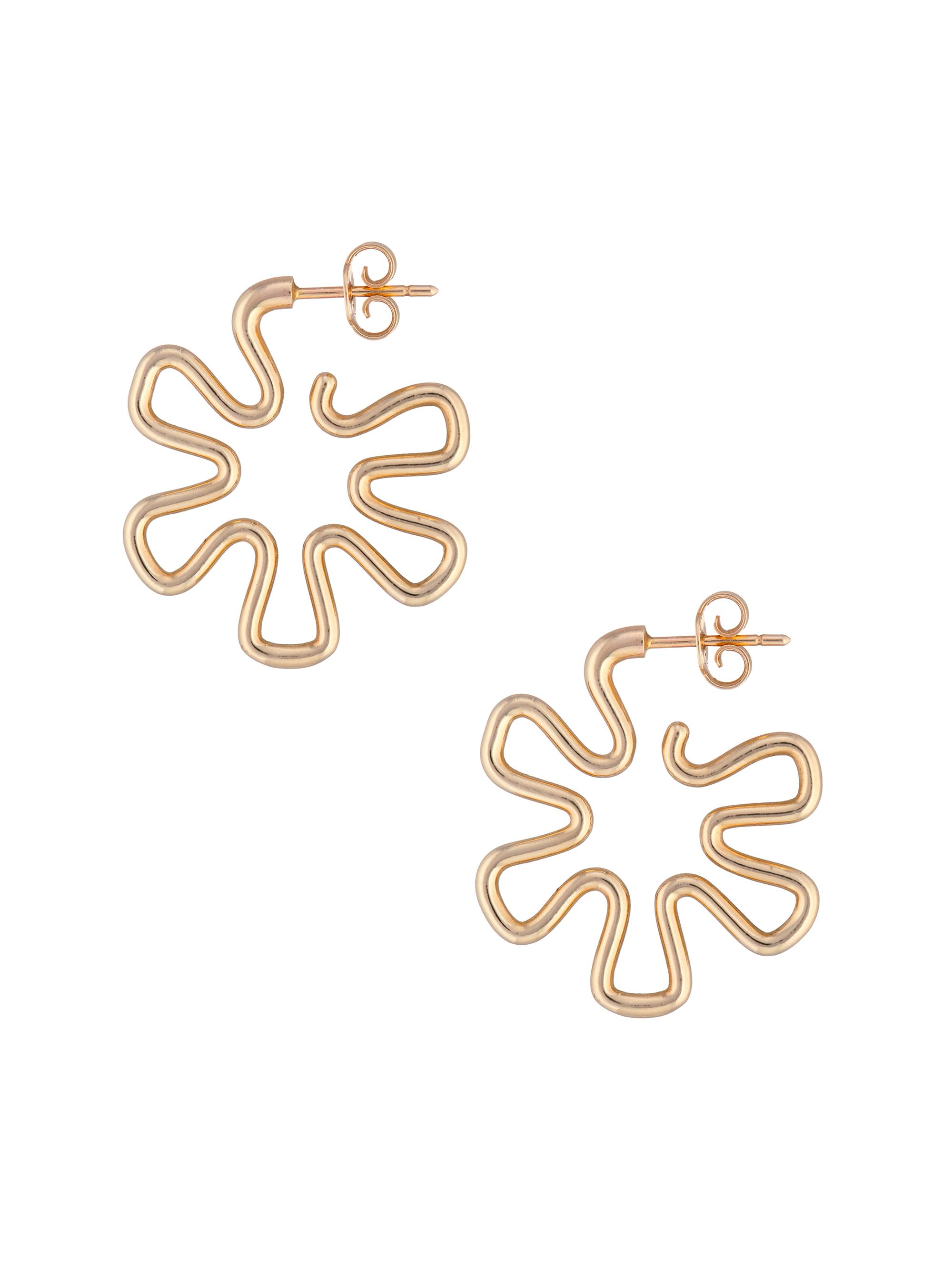 Bea Bongiasca Women's You're So Gold 9K Gold  Pinwheel Earrings - Yellow Gold