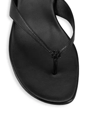 35mm T-bar Leather Sandals