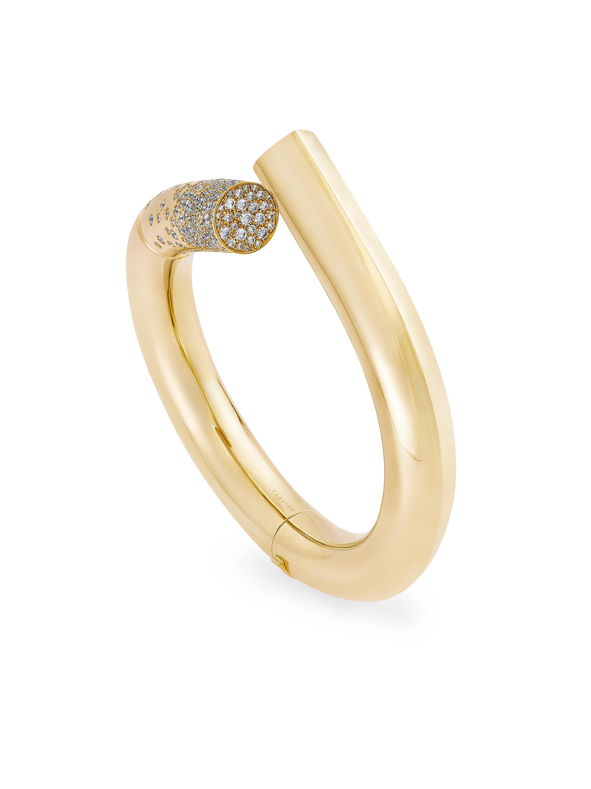 Tabayer Women's Oera 18K Yellow Gold & 3.94 TCW Diamond Bracelet - Yellow Gold