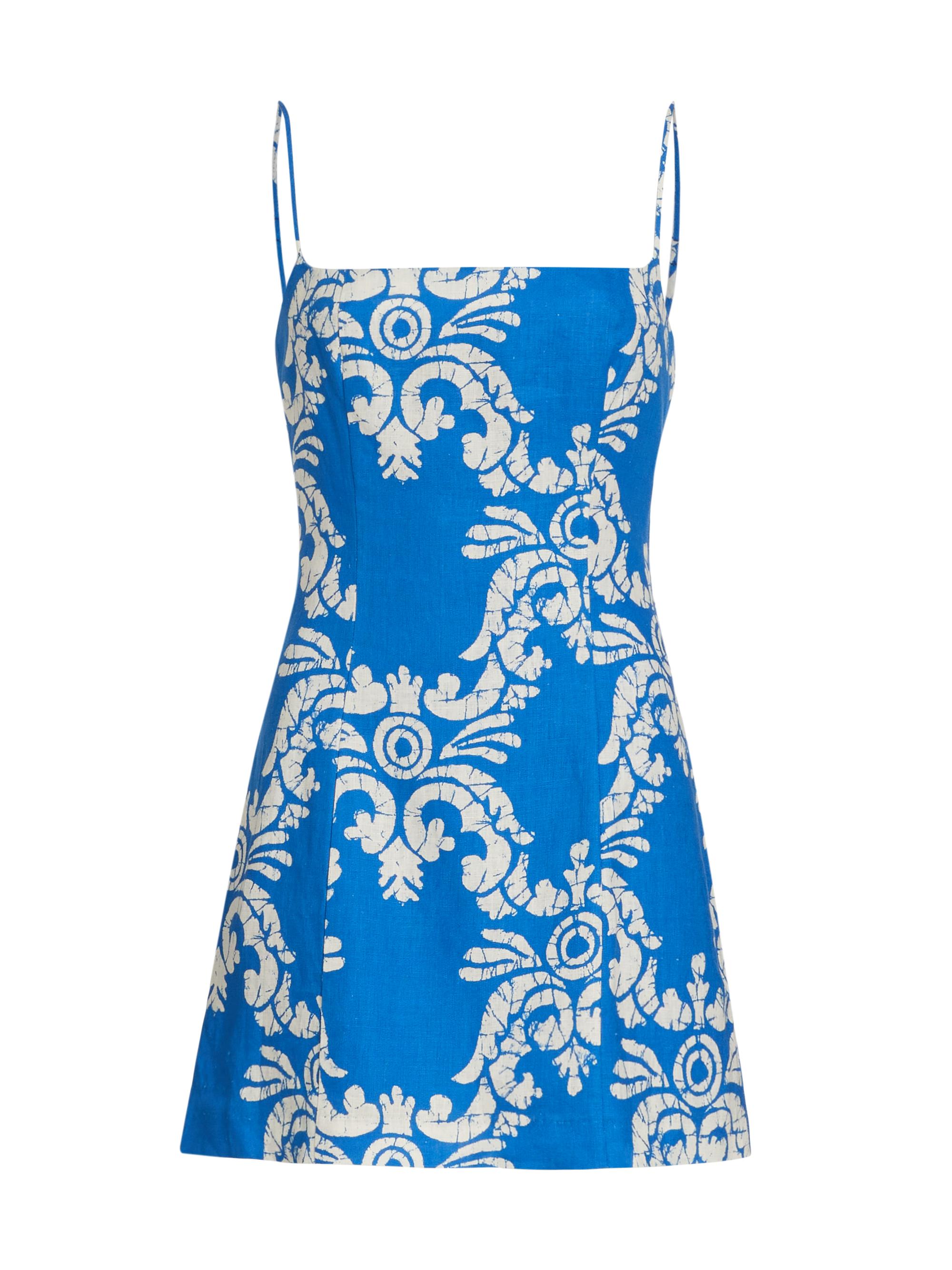 alemais linen midi dress Alemais - Avery Spliced Midi Dress