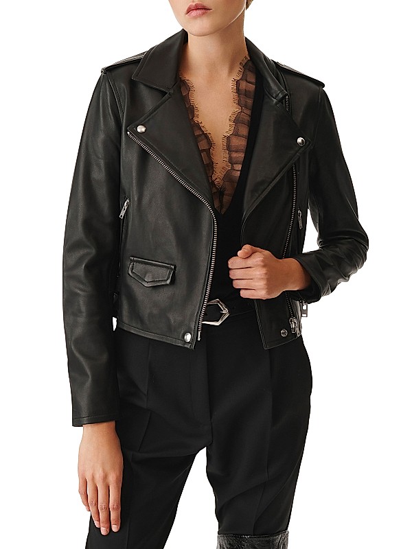 Shop IRO Ashville Leather Jacket | Saks Fifth Avenue Shop IRO Ashville Leather Jacket | Saks Fifth Avenue