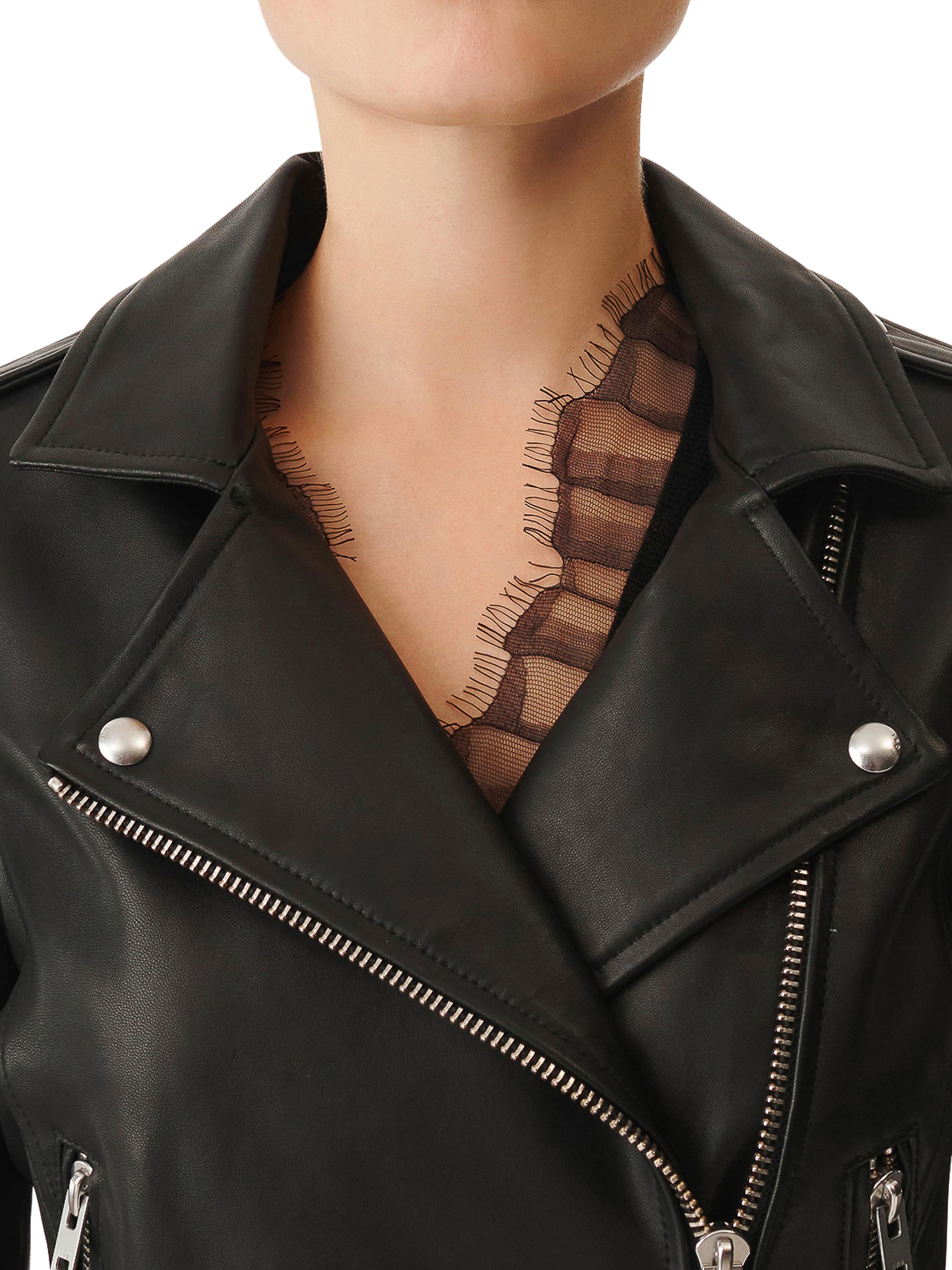 Shop IRO Ashville Leather Jacket | Saks Fifth Avenue