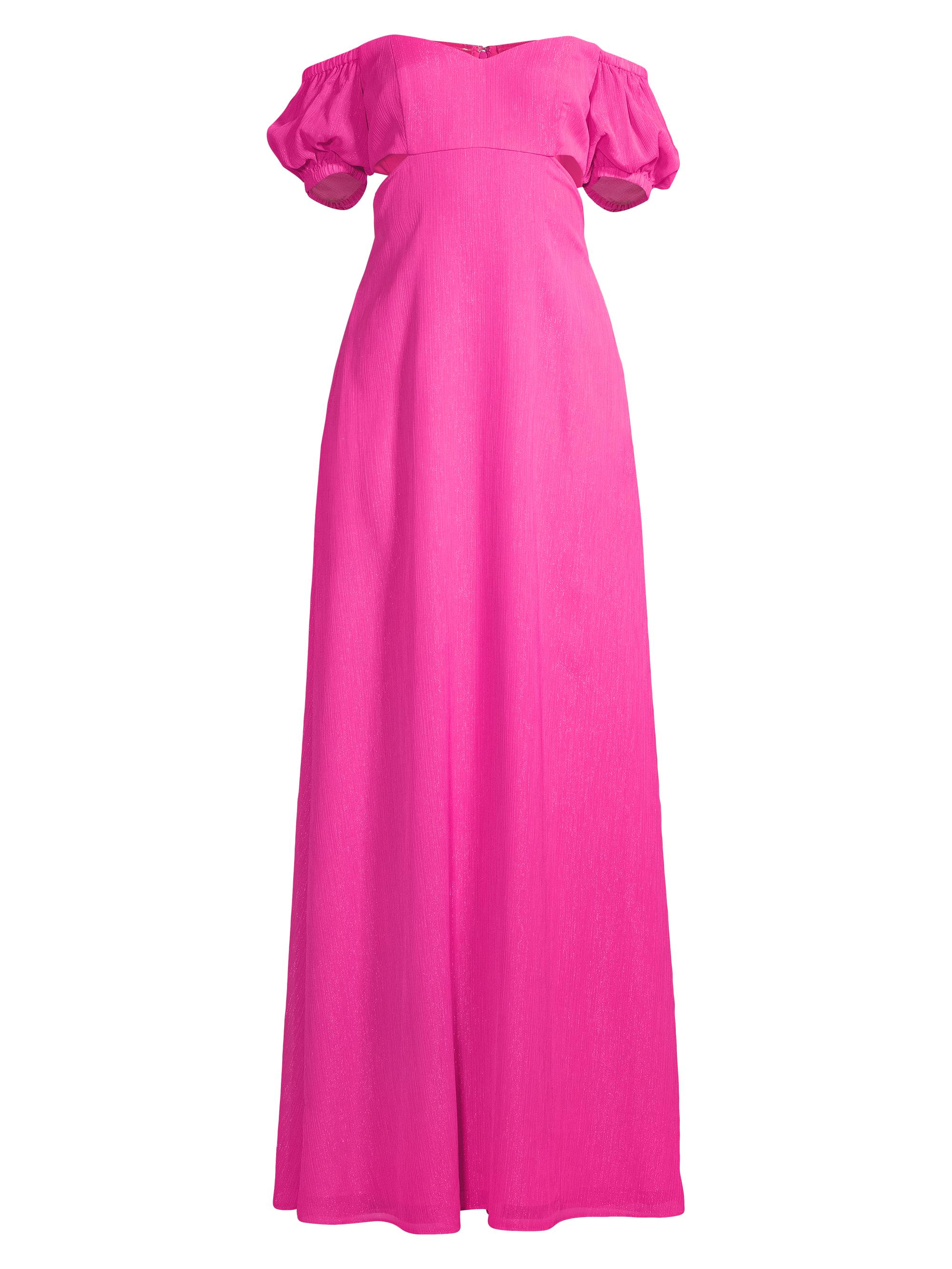 Liv Foster Women's Off-The-Shoulder Column Gown - Rose