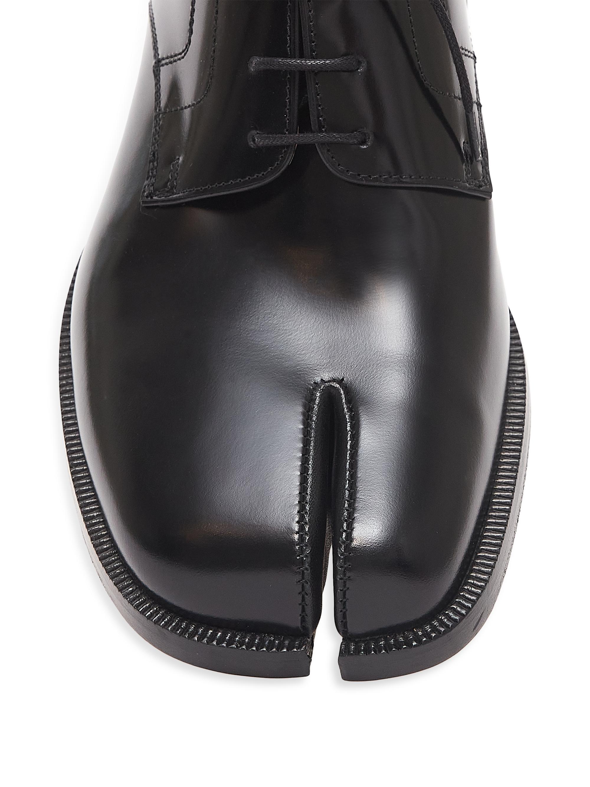 maison margiela tabi derby shoes