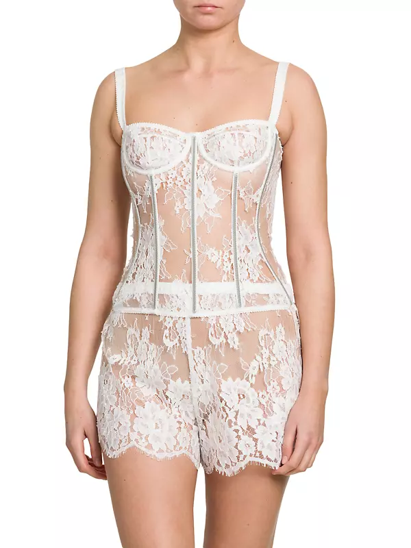 Can't Stop Love Bustier White