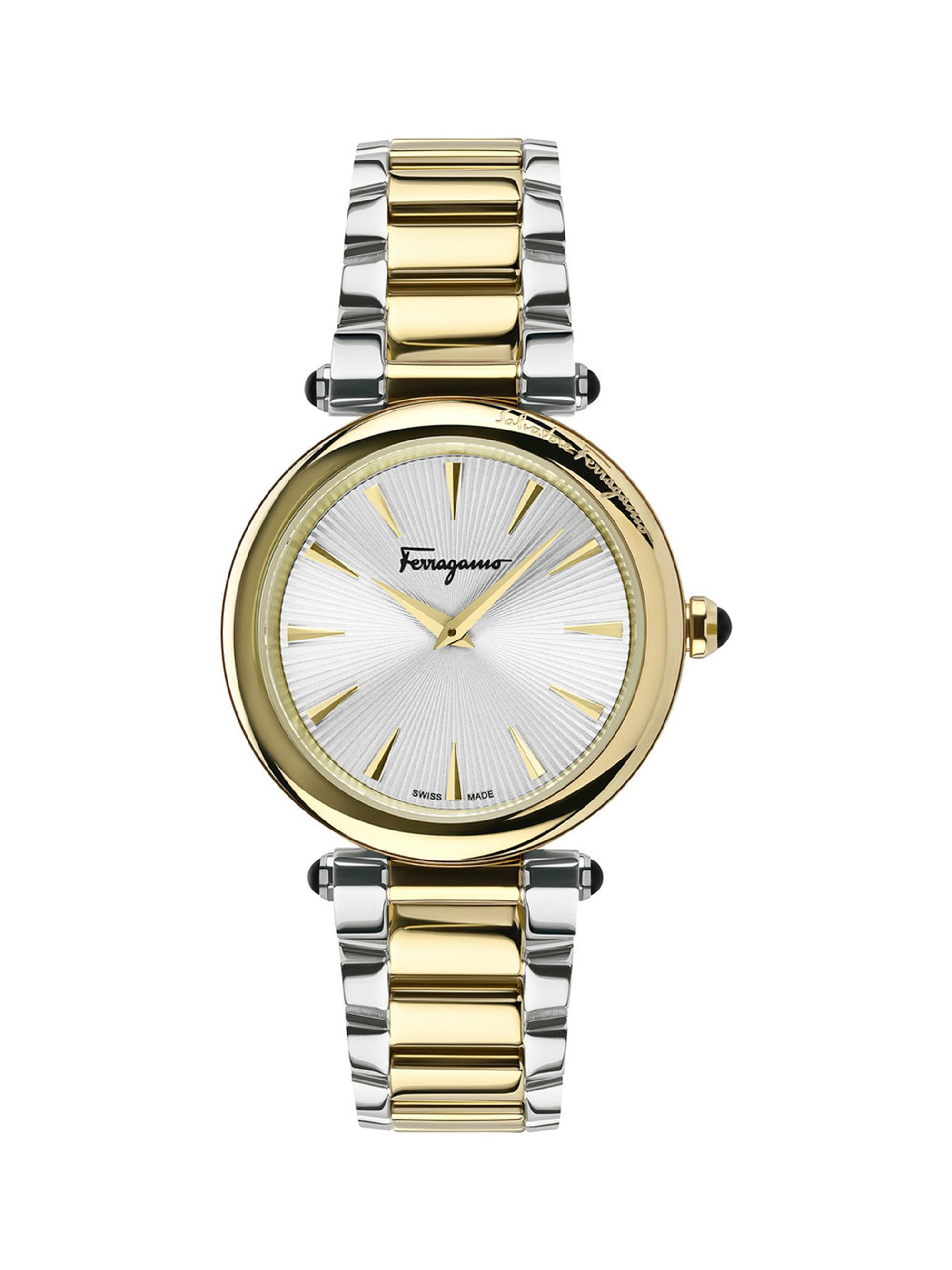 FERRAGAMO Women's Idillio Stainless Steel Bracelet Watch/36MM - Two Tone