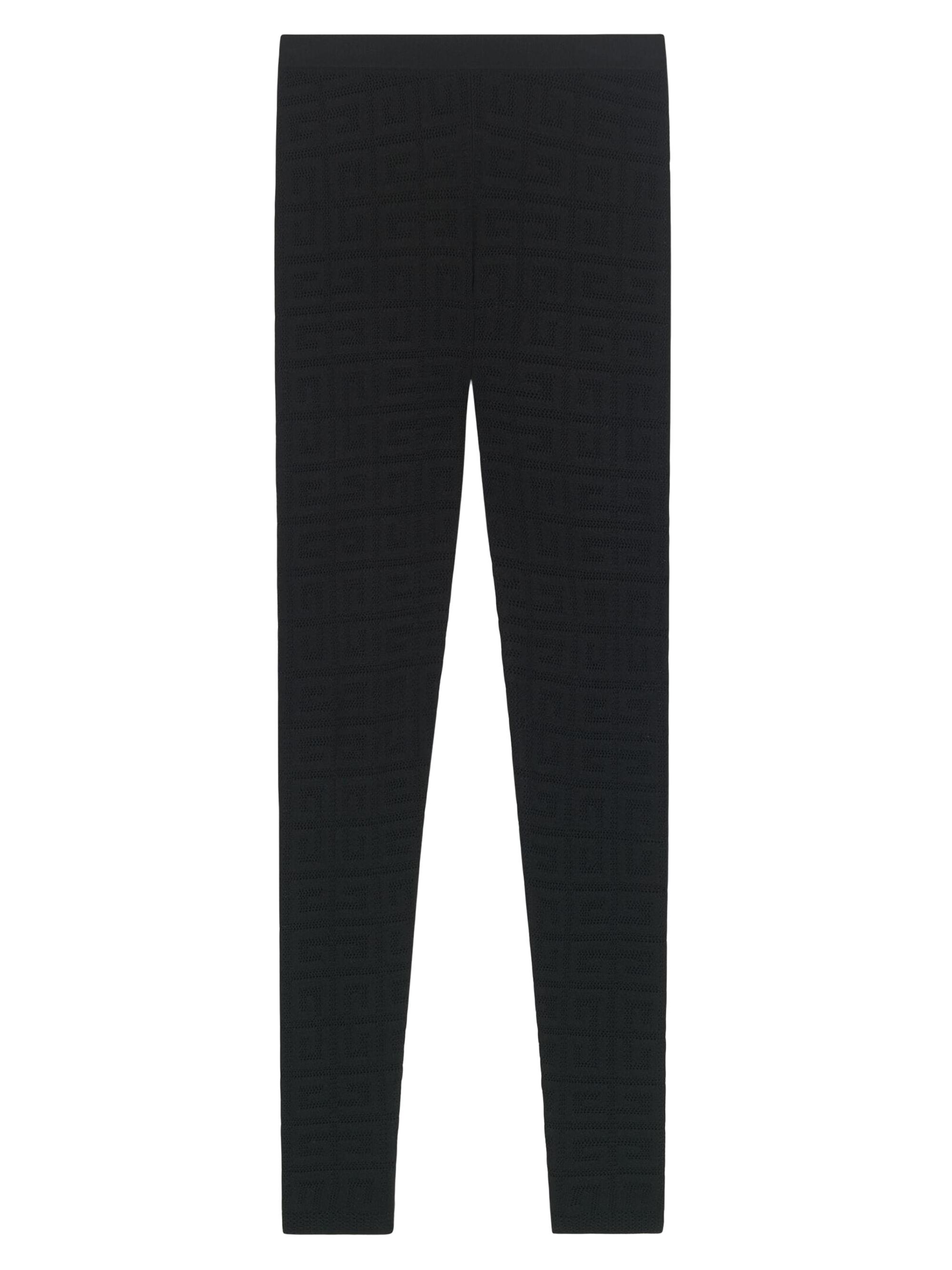 Givenchy Women's Leggings in 4G jacquard - Black