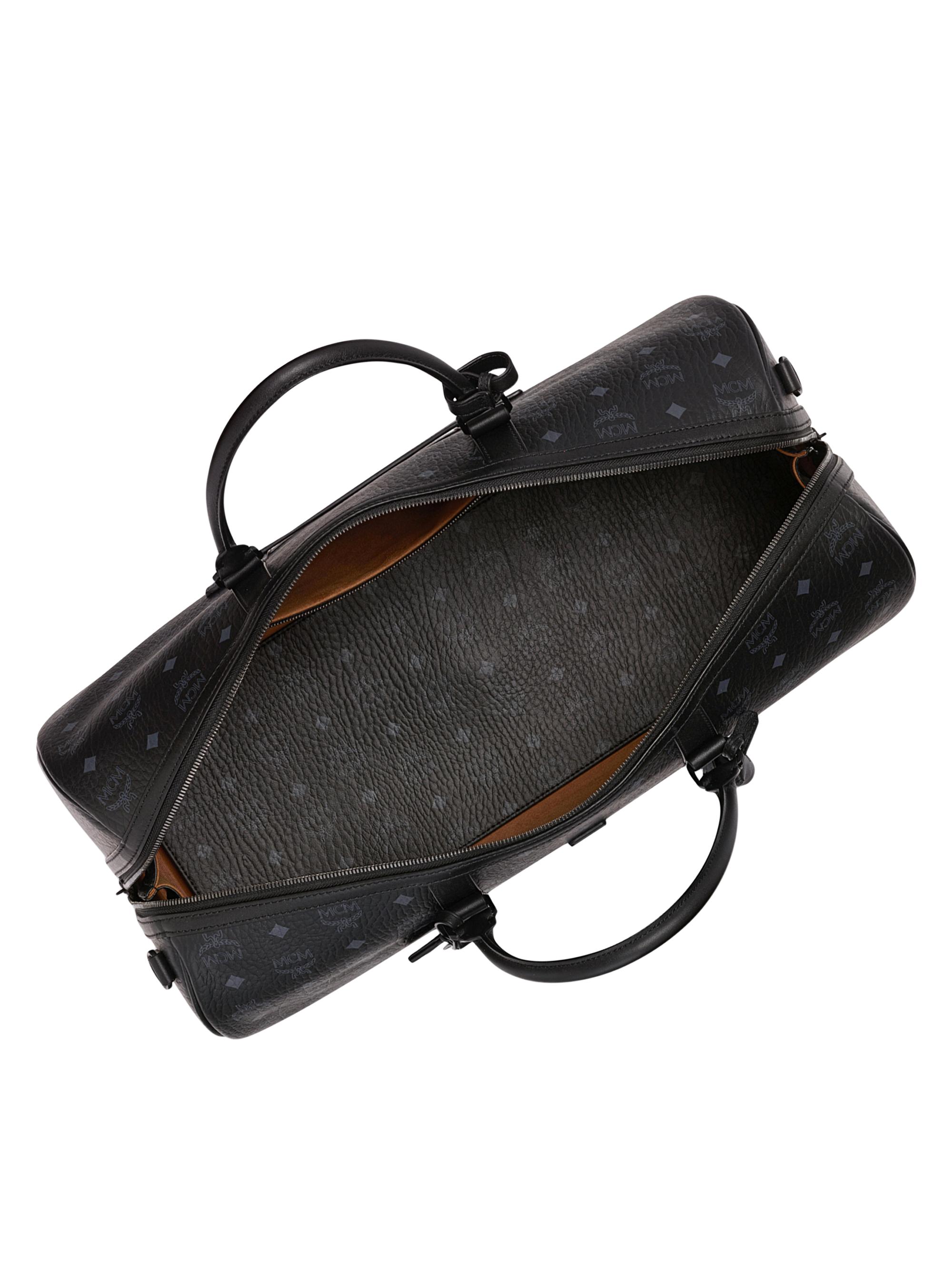 MCM Ottomar Large Logo Visetos Duffel Bag | Saks Fifth Avenue