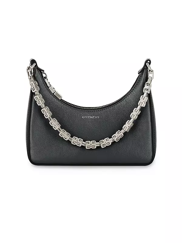 Givenchy Moon Cut Out Mini Leather Shoulder Bag