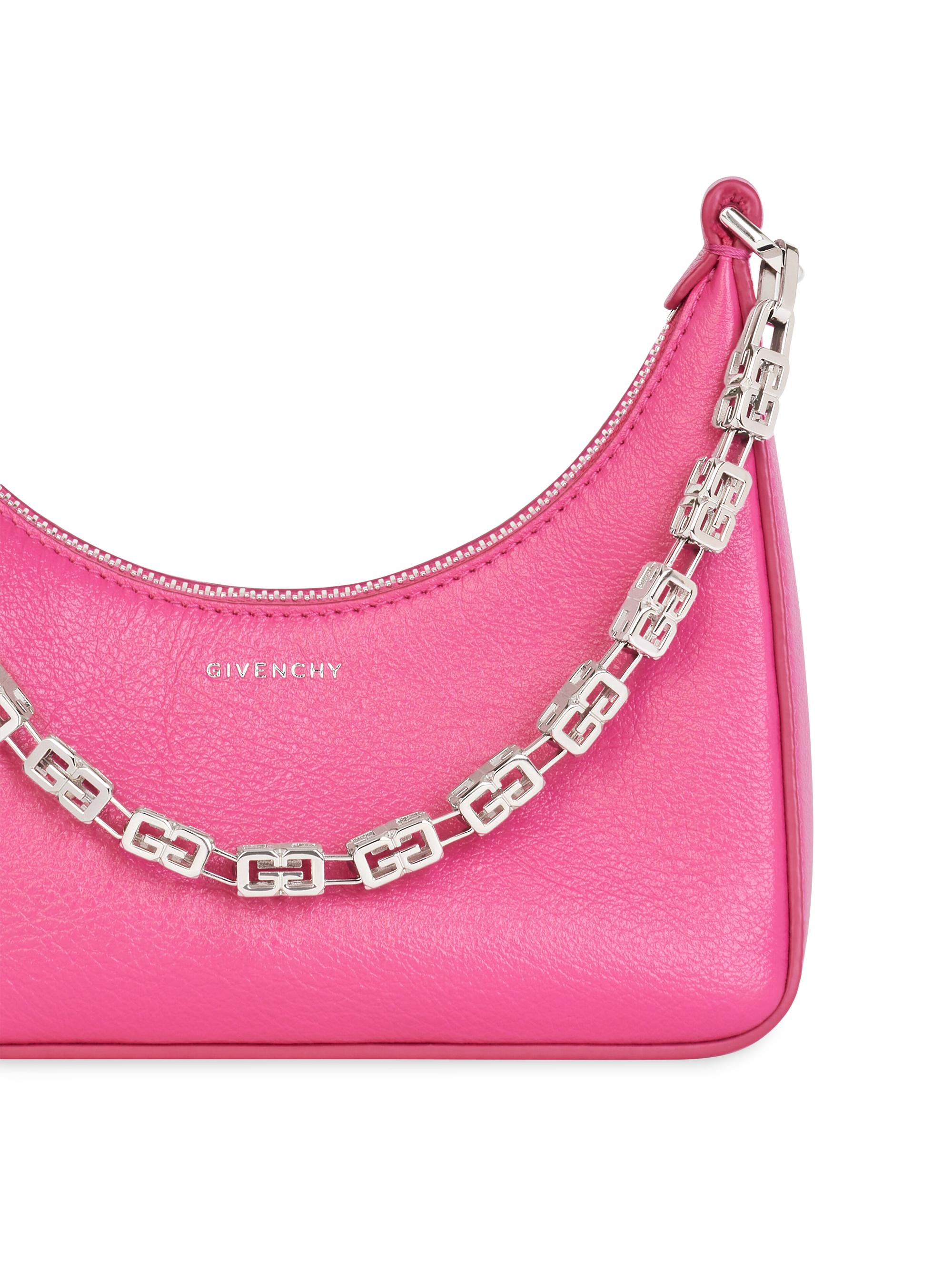 Givenchy Mini Moon Cut Out Bag In Leather And Chain | Saks Fifth