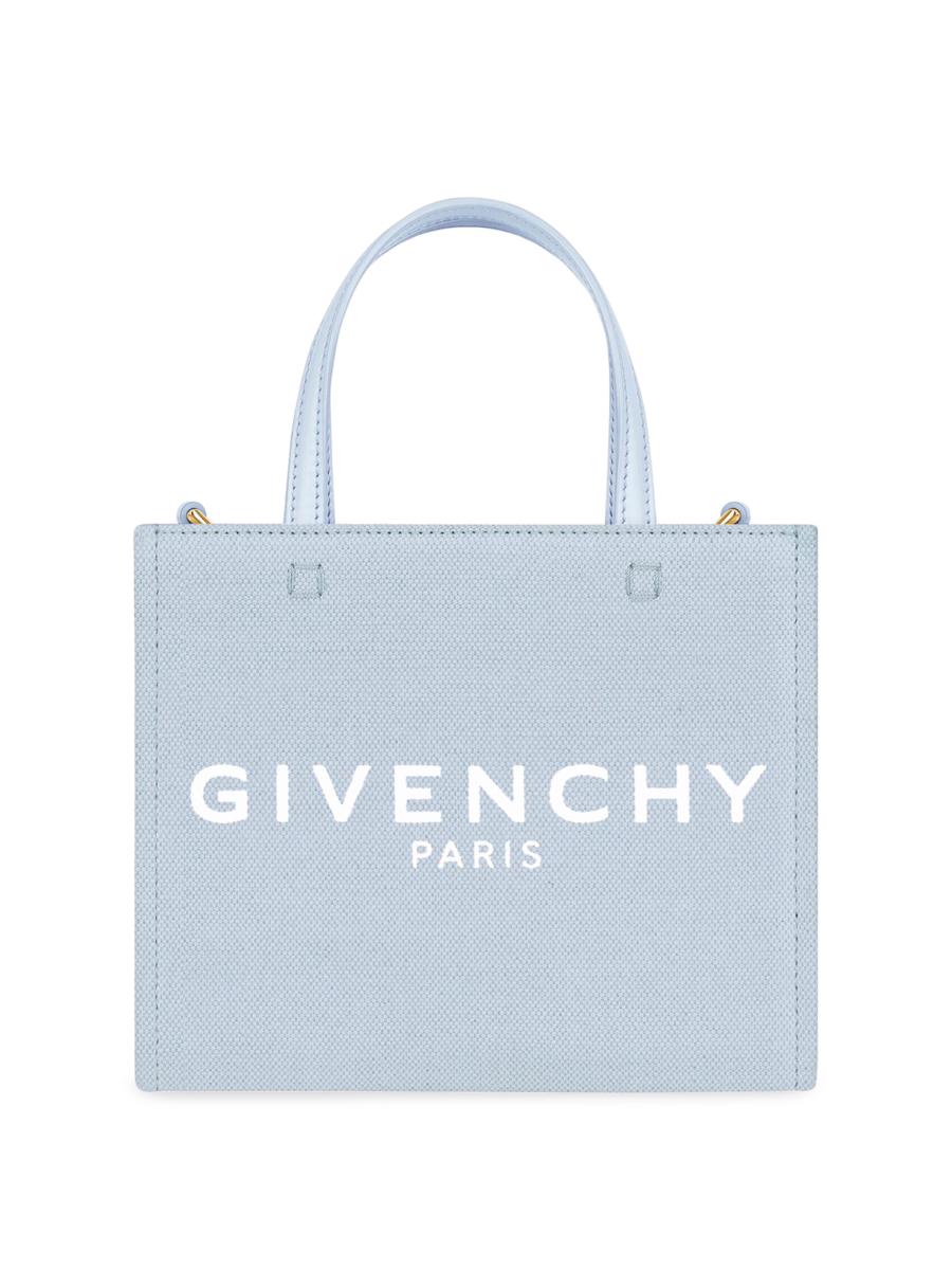 Givenchy Mini G Tote Shopping Bag in Canvas | Saks Fifth Avenue