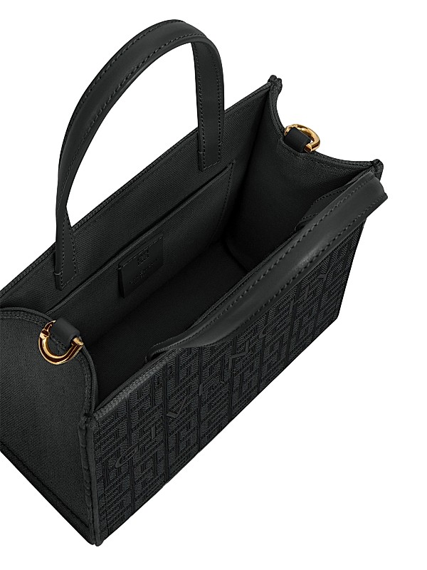 Shop Givenchy Mini G Tote Shopping Bag In 4G Embroidered Shop Givenchy Mini G Tote Shopping Bag In 4G Embroidered