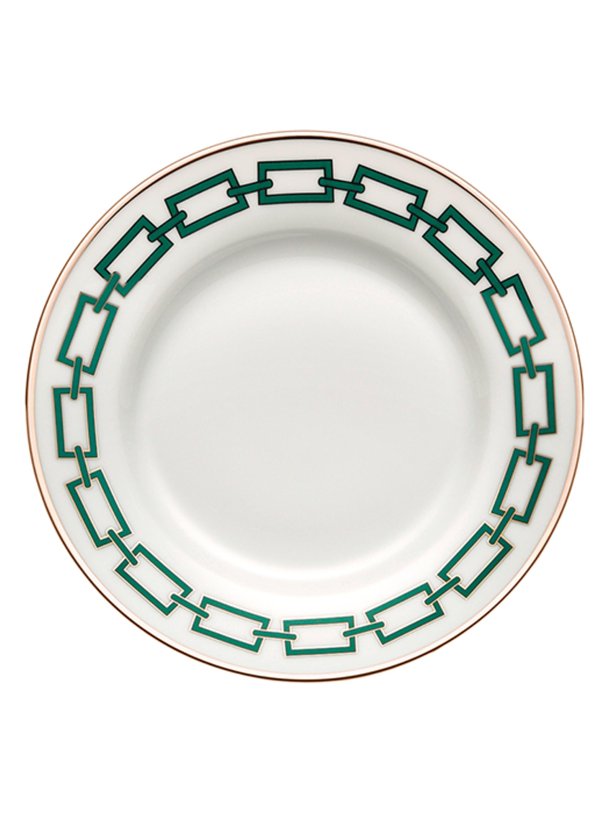 Ginori 1735 Catene Dinner Plate - Green