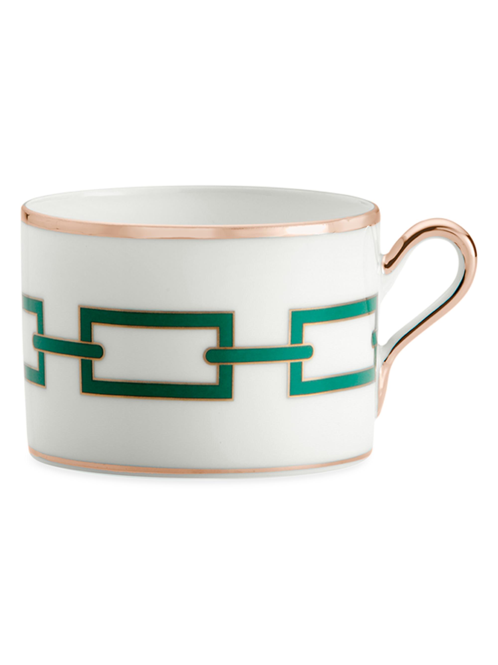Ginori 1735 Catene Tea Cup - Green