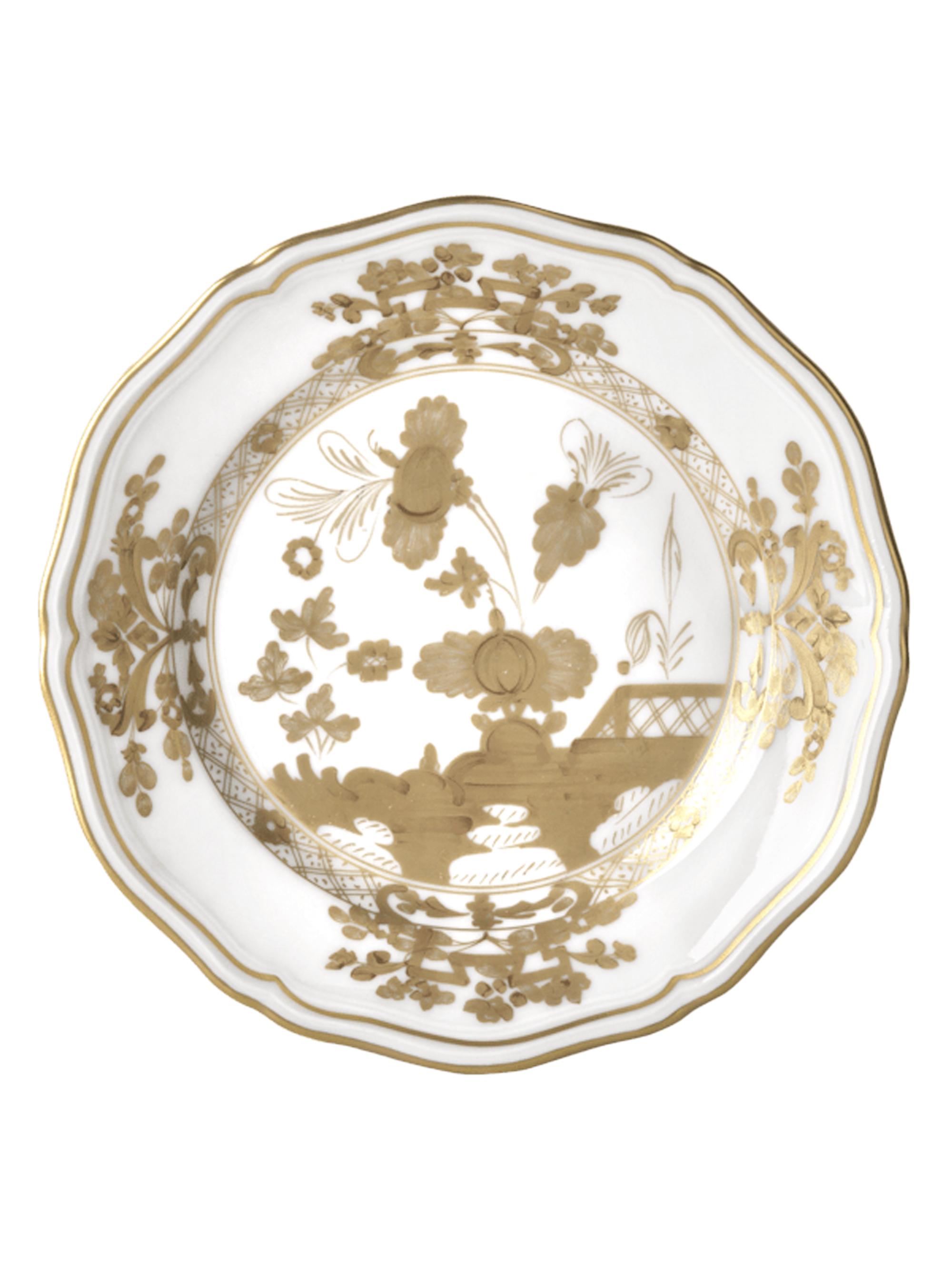 Ginori 1735 Oriente Italiano Gold-Rimmed Plate Collection | Saks