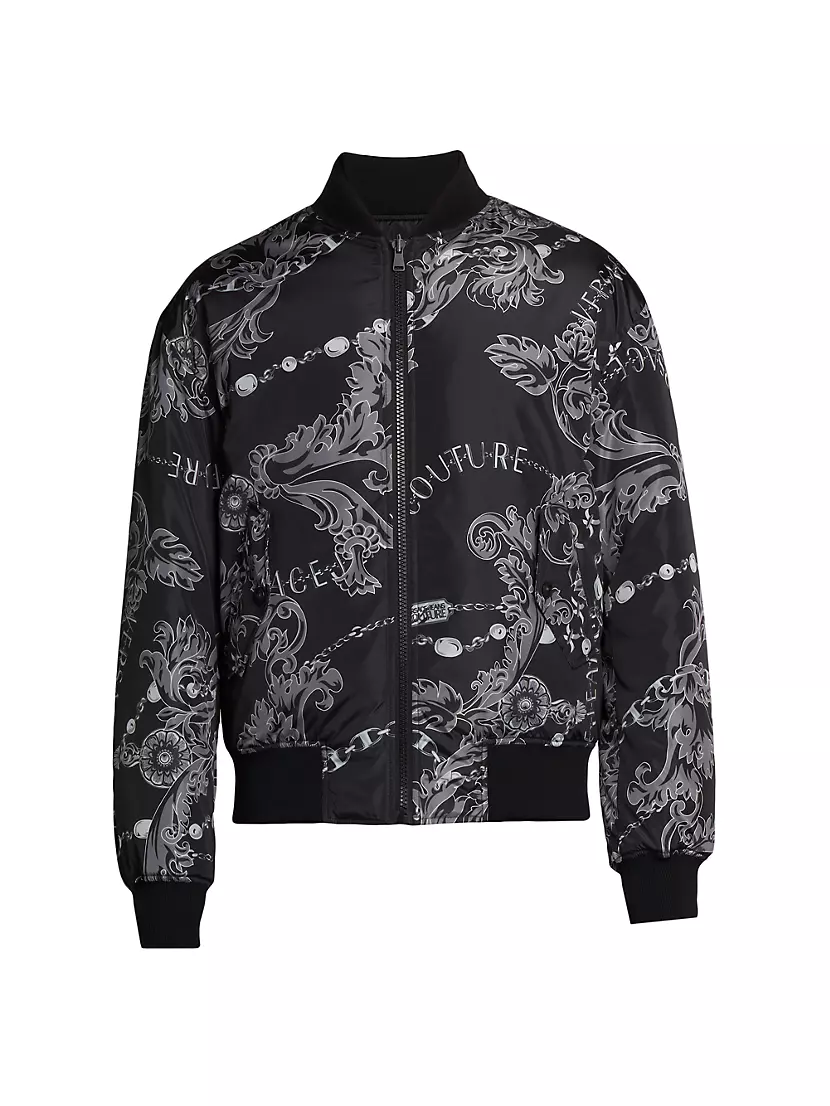 VERSACE JEANS COUTURE Chain Couture Windbreaker Jacket - Wrong Weather