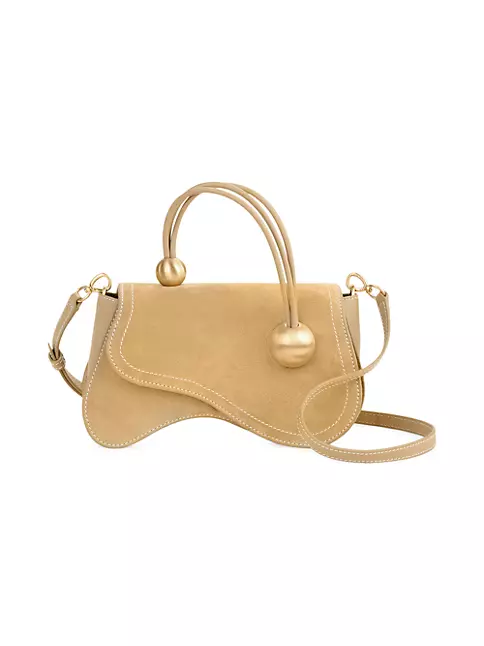 Chic Suede Crossbody Bag - The Glamorous Gal