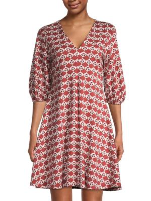 Max Mara Brown Fronda Mini Dress