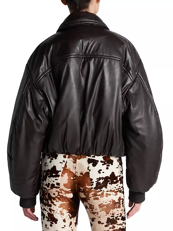 Cozy Dark Brown faux fur Pants with LV inspired Monograms print