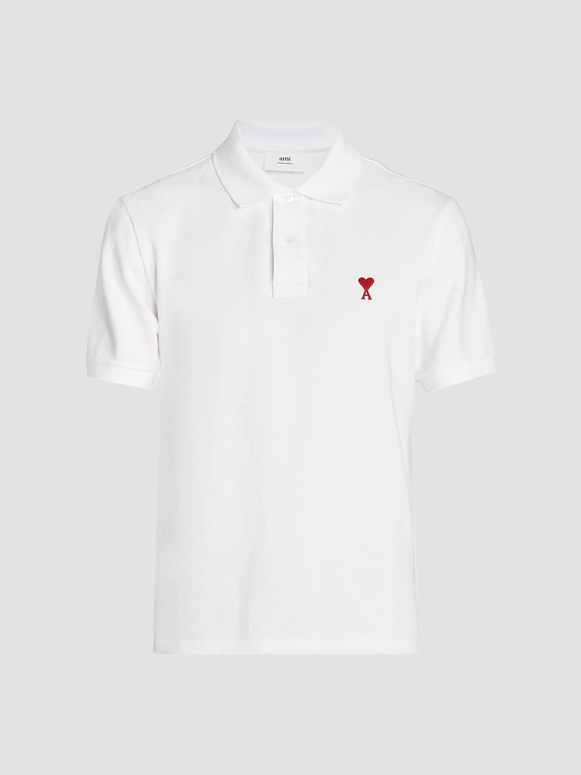 AMI Paris Ami De Coeur Rouge T-Shirt | Saks Fifth Avenue