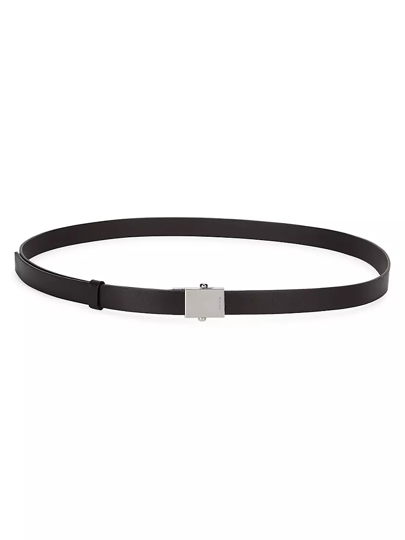 Shop The Row Brian Leather Belt | Saks Fifth Avenue