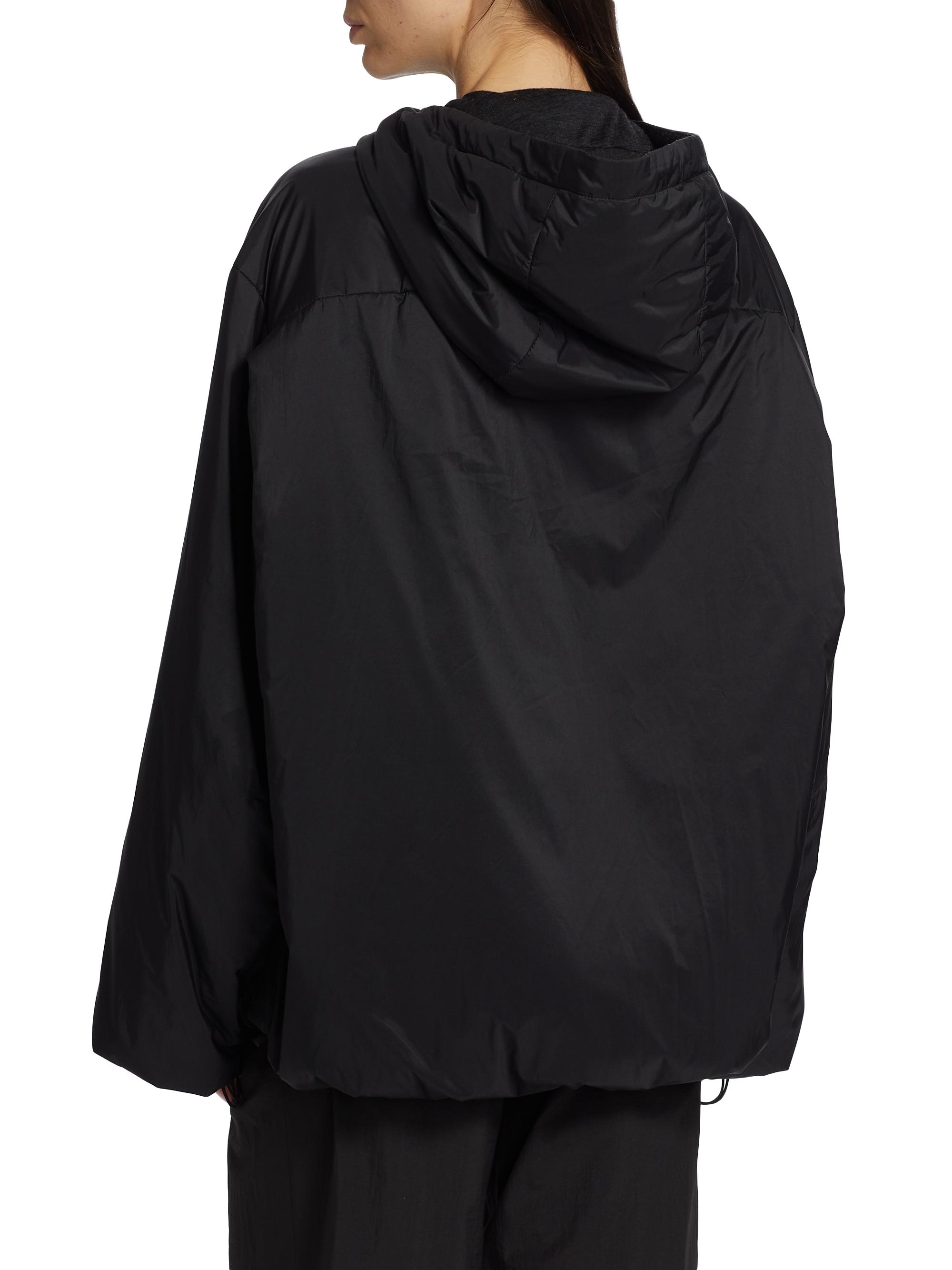 THE ROW ポリジャケット ブラック The Row Althena Oversized Windbreaker | Saks Fifth Avenue