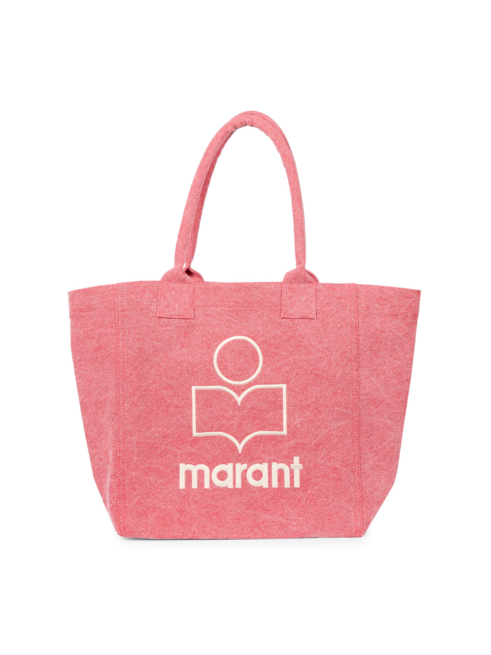 Shop Isabel Marant Small Yenky Canvas Logo Tote Bag | Saks Fifth 
