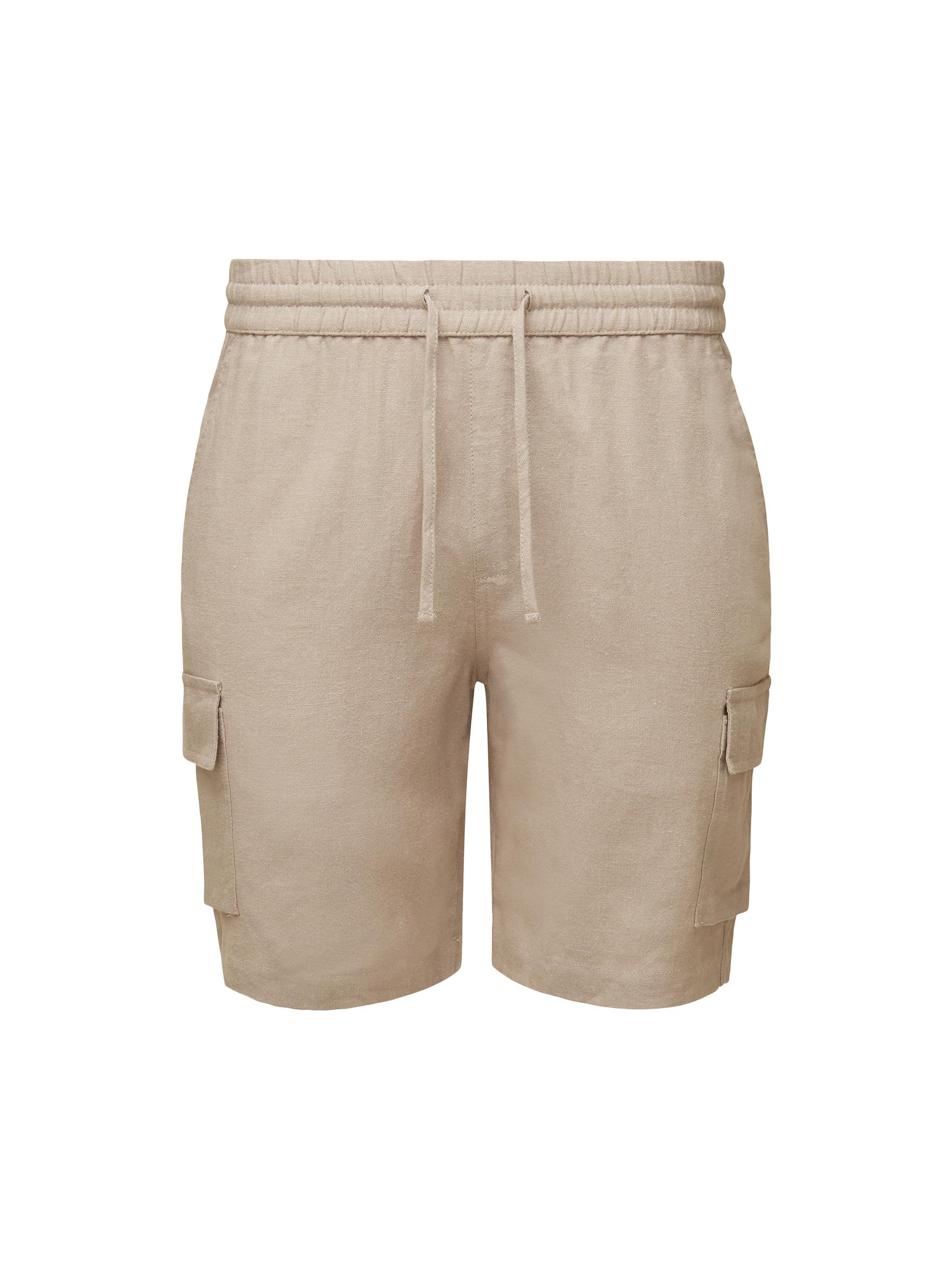 Onia Men's Air Linen Cargo Shorts - Dune