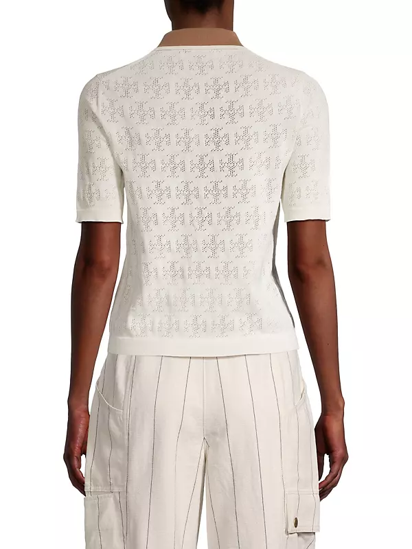Louis Vuitton Monogram Pointelle Short-Sleeved Shirt