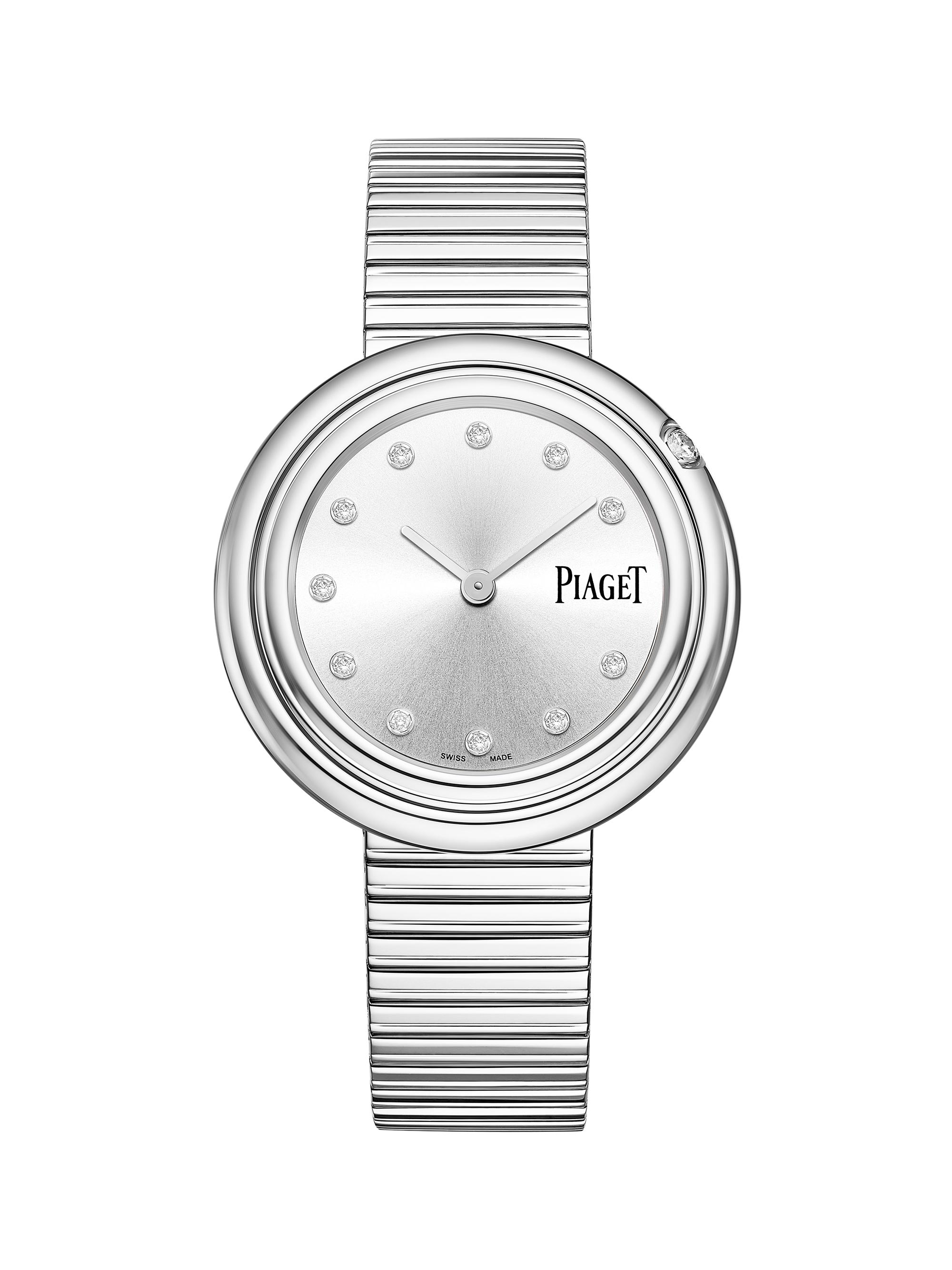 Piaget Women's Possession Steel & 0.15 TCW Diamond Bracelet Watch/34MM - Steel