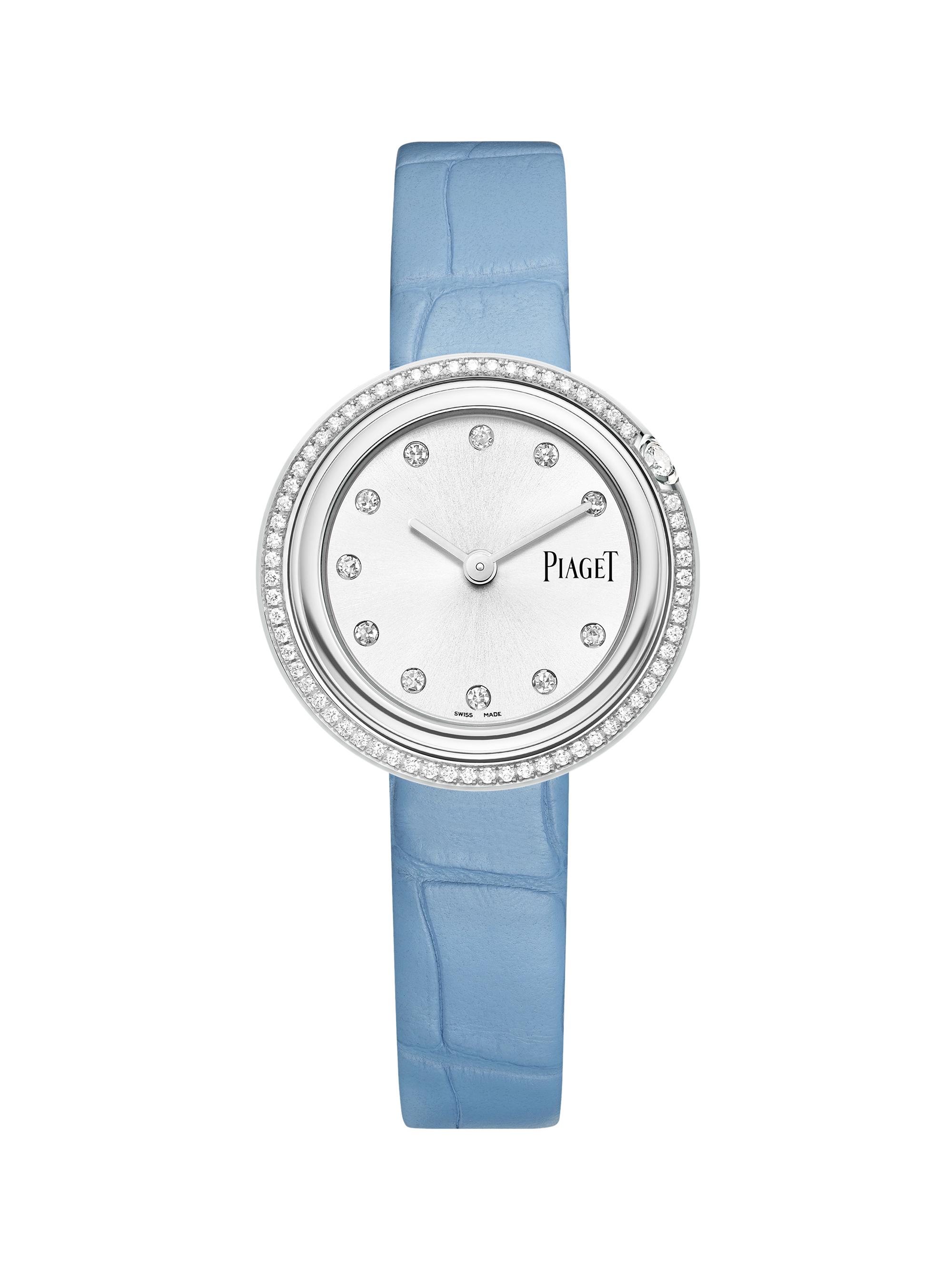Piaget Women's Possession Steel, 0.44 TCW Diamond & Alligator Leather Strap Watch/29MM - Steel