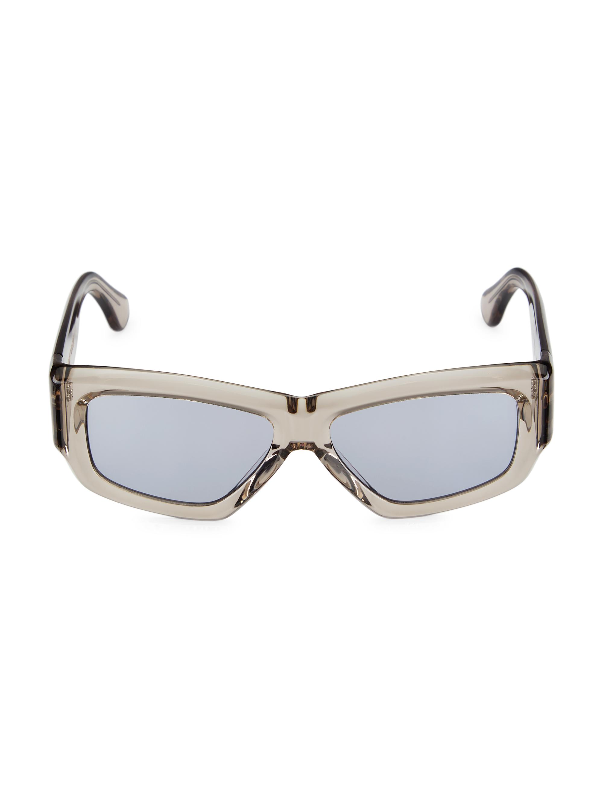 Port Tanger Men's Kaswara 57MM Rectangular Sunglasses - Beldi Thyme