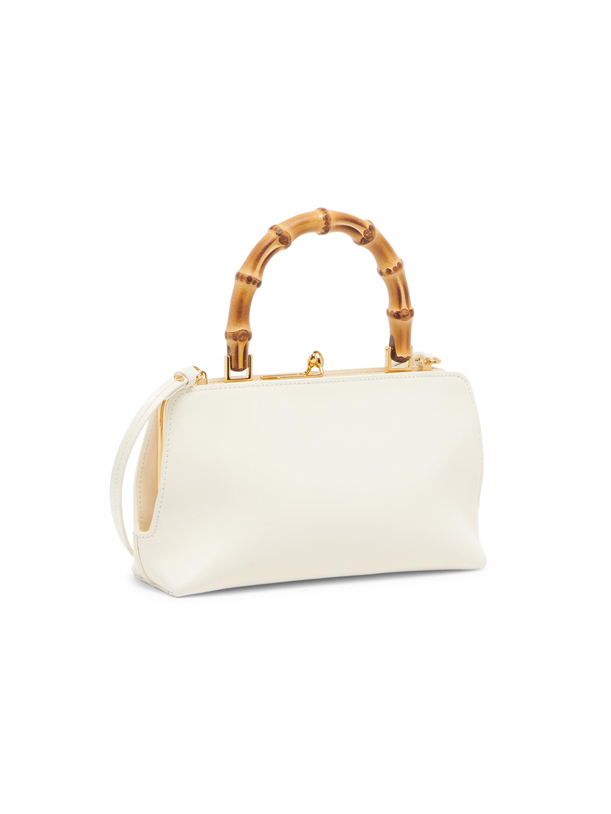 JILSANDER ジルサンダー GOJI MINI BAMBOO ゴジバンブー JIL SANDER Goji mini bamboo leather tote | NET-A-PORTER