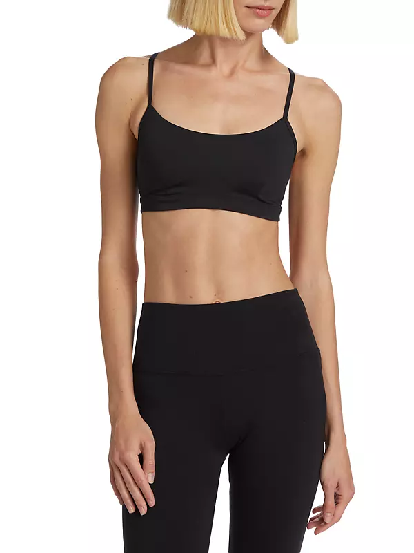 Airlift Intrigue sports bra in black - Alo Yoga