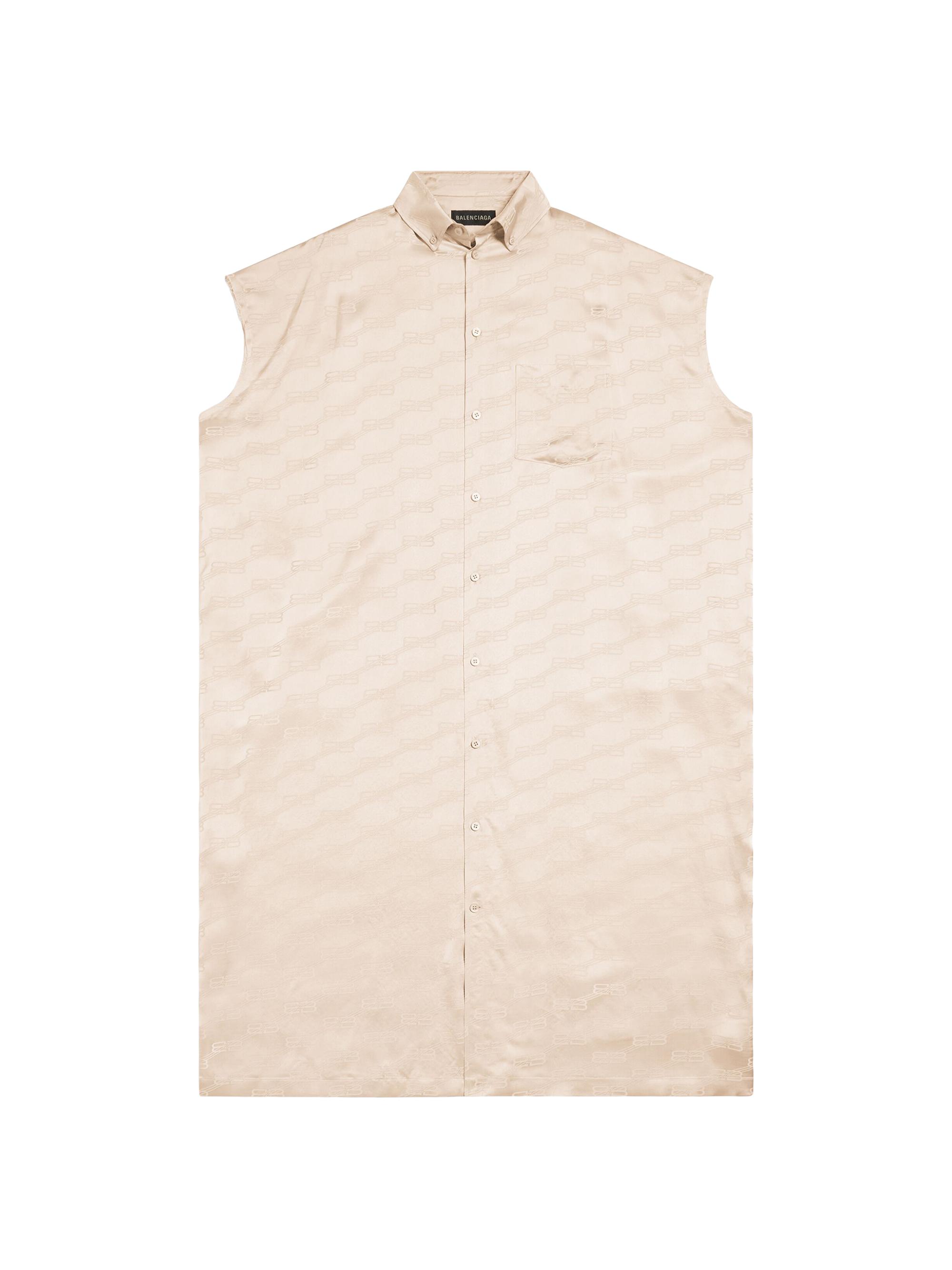 Balenciaga Women's BB Monogram Rawcut Dress - Black