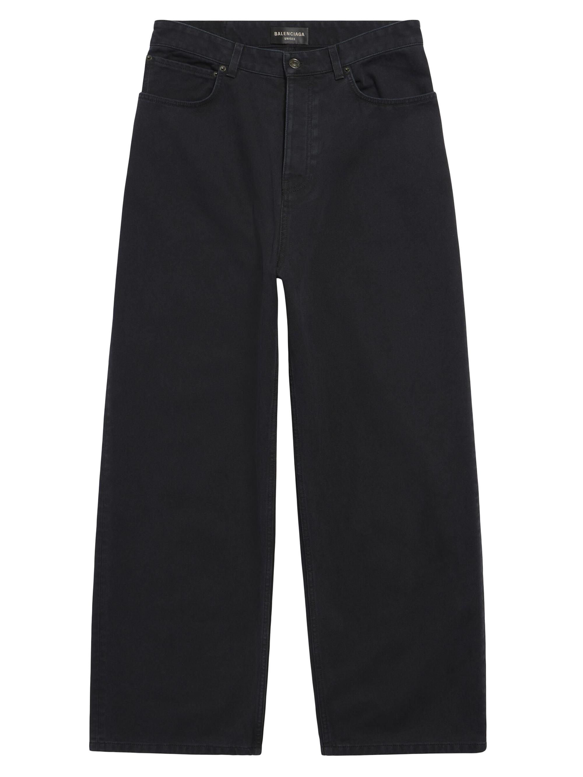 BALENCIAGA ブラック　デニム ジーンズ 28(W70)ユニセックス Balenciaga Relaxed Jeans | Saks Fifth Avenue